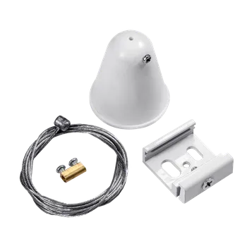 CENTURY Závěs pro 3 fázovou lištu TRACK Bílý KIT