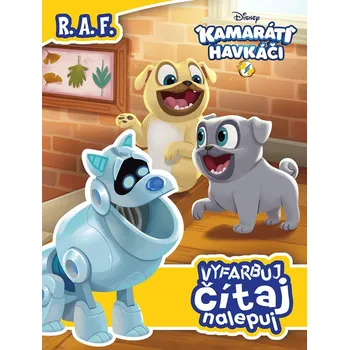 Kamaráti havkáči - Vyfarbuj, čítaj si, nalepuj - Kolektiv