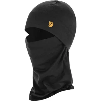 Kukla Merino kukla FJÄLLRÄVEN Bergtagen Merino Balaclava Black - L/XL