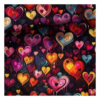 Úplet Spousta lásky (E) (Hebké bavlněné úplety s elastanem )