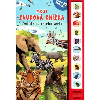 Leporelo Moje zvuková knížka-Zvířátka z celého světa - kolektiv autorů