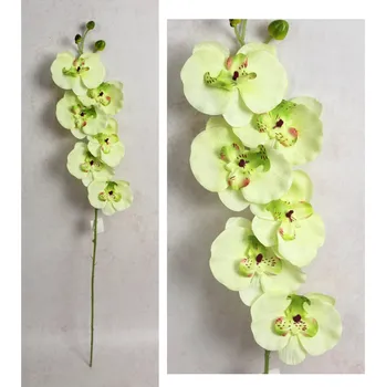 umělá květina Květ STORCZYK výška 75 cm (6 květů 10 cm) LIMETKOVÝ