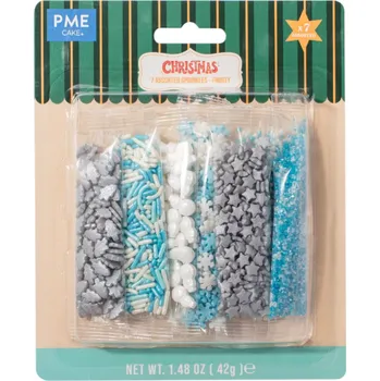 Pánská mikina PME Vánoční mix cukrových posypů Frosty 7v1 42 g