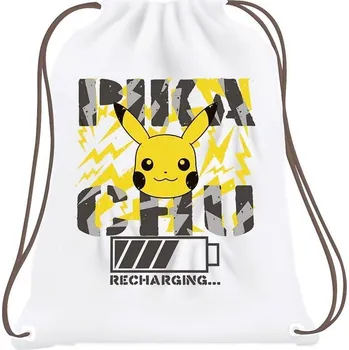Dětský batoh Vak se stahovací šnůrkou s motivem Pokémon