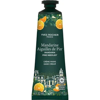 Péče o ruce Yves Rocher Mandarinka a jehličí krém na ruce 30 ml