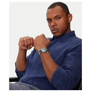 Hodinky Casio Hodinky Vintage Maxi AQ-230A-2A1MQYES Stříbrná OS