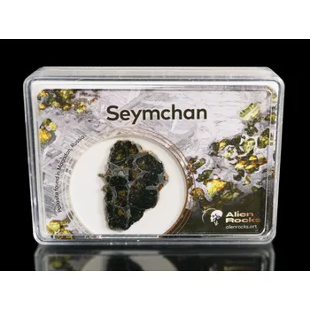 Přírodní kámen Meteorit | Pallasit | Seymchan | 4-5 g