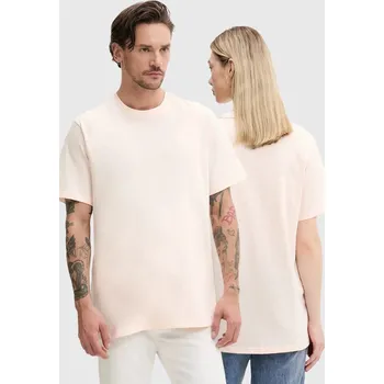 Pánské tričko Bavlněné tričko Converse 10023876.A47 béžová 02X, vel. XL