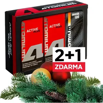 aditivum Atomium Active Plus 90 ml 2x + zdarma Atomium MGSB 100 ml (Přípravek je určen do nových i starších benzínových, naftových i CNG/LPG motorů osobních nebo lehkých nákladních vozidel.)