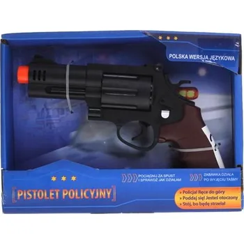 POLICEJNÍ pistole s polským zvukovým modulem 19x14 cm