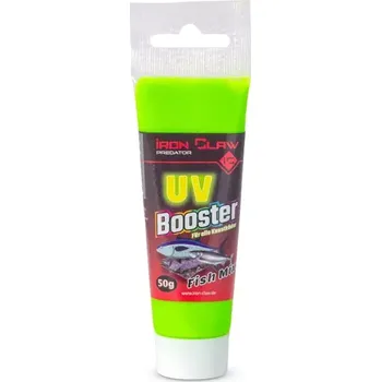Návnadové aroma IRON CLAW - UV-Booster Gel Fish Mix 50 g