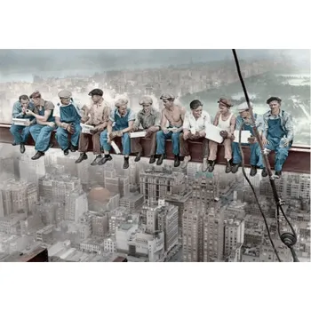 Diamantové malování Diamantový obrázek Snídaně v New Yorku 30 x 40 cm