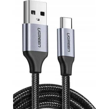 Datový kabel Kabel Ugreen USB - USB-C 0,5 m stříbrný