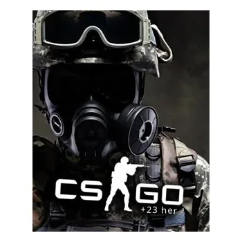 Počítačová hra Counter Strike Global Offensive + 23 her PC – digitální verze