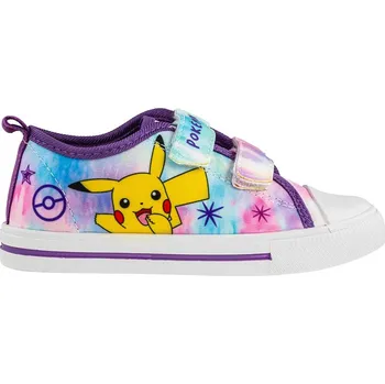 Dívčí tenisky Dětská sportovní obuv tenisky Leomil r.34 Pokémon lehké na suchý zip