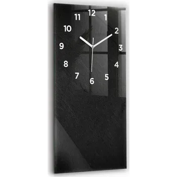 Hodiny Nástěnné hodiny Wallfluent černé 30 cm