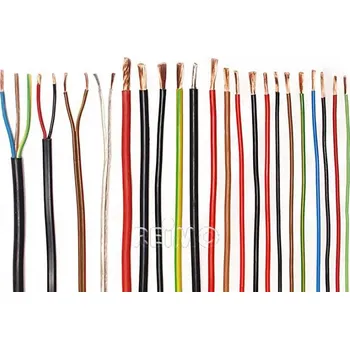 elektrický kabel REIMO Automobilový kabel, hnědý, 2,5 mm²