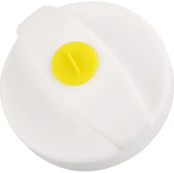 Stěnový vývod Náhradní víčko nádrže FAWO bílé pro vložku HSC