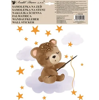 Samolepící dekorace Samolepicí dekorace pro děti Medvídek (30 × 42 cm) / Dětská samolepka na stěnu 15510 Room Decor