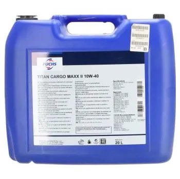 Motorový olej Olej motorový FUCHS TITAN CARGO MAXX II 10W40 20L