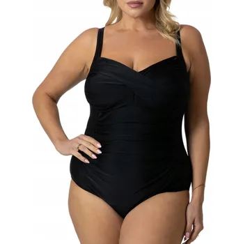 Dámské plavky ZEŠTÍHLUJÍCÍ JEDNODÍLNÉ PLAVKY DÁMSKÉ PRIMO 6XL 52