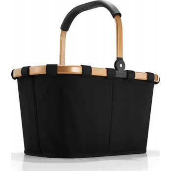 Nákupní košík Piknikový koš Reisenthel Carrybag Frame Gold/Black, textilní