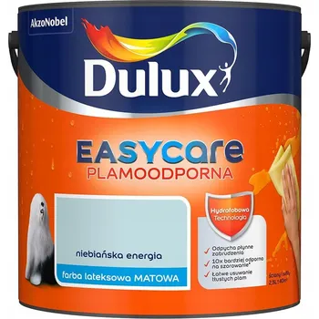 barva na zeď Dulux Latexová Barva na zeď 2,5 l Matná nebeská energie