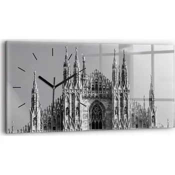 Hodiny Nástěnné hodiny Wallfluent černé 60 cm