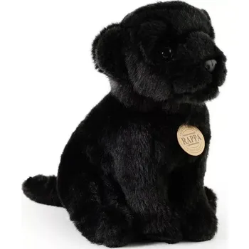 plyšák Rappa Plyšový černý panter sedící 23 cm ECO-FRIENDLY