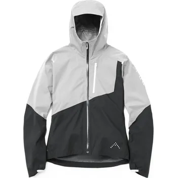 Dámská větrovka Dámská nepromokavá bunda Rab Downpour Trail Light Barva: Light Zinc, Velikost: M