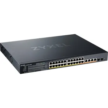 Switch Zyxel XMG1930-30HP, 24-port 2.5GbE Managed Layer 2 PoE 700W, 22xPoE+/8xPoE++ Switch with 4 10GbE and 2 SFP+ Uplink