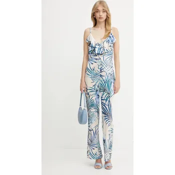 Dámský overall Overal Guess ALICE W5GD72.KBAC2 béžová 01X, vel. S