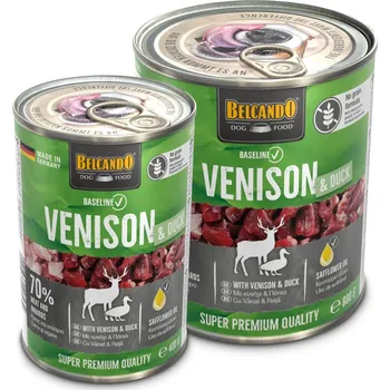 Krmivo pro psa Belcando Baseline Zvěřina & Kachna balení 800 g