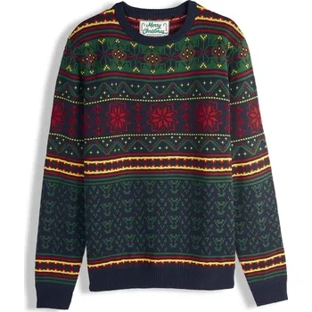 Pánský svetr GATE Pulovr s vánočním motivem XL 525-0258/782