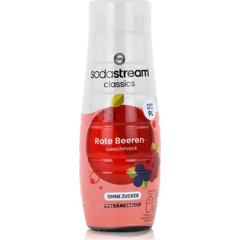 Sirup pro výrobník sody SodaStream Červené bobule mix bez cukru 440ml Datum spotřeby 21.10.2025