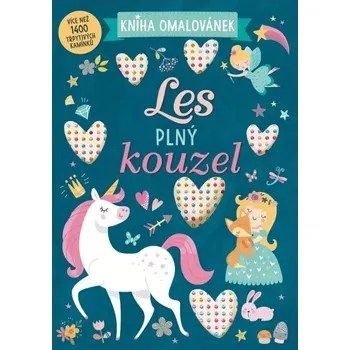 omalovánky Kniha omalovánek-Les plný kouzel