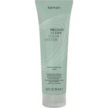 Kemon Yo Cond Color System Shine-Enhancing Cond Clear - Vyživující kondicionér pro barvené vlasy 750 ml