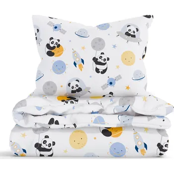 Povlečení Bavlněné povlečení Renforcé - Vesmírná panda