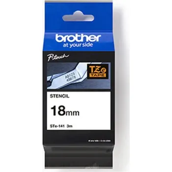 Tiskárna štítků Brother - STE-141 kazeta s páskou stencil 18 mm