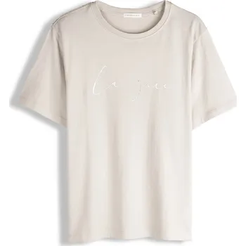 GATE Bavlněné tričko s lesklým nápisem 40 625-1685/812