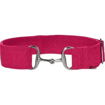 Jezdectví Pásek HKM -CLAIRE- - Šedá