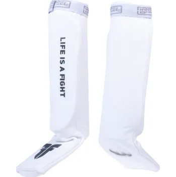 Chránič holeně pro bojový sport CHRÁNIČE HOLENÍ A NÁRTŮ FIGHTER WHITE Barva: Bílá, Velikost: M