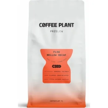 Káva Coffee Plant FLOW Mellow Bezkofeinová zrnková káva 800 g