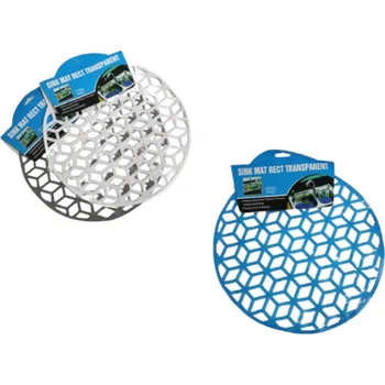 podložka do dřezu Vložka, mřížka do dřezu kulatá PVC 28,5 cm MIX BAREV