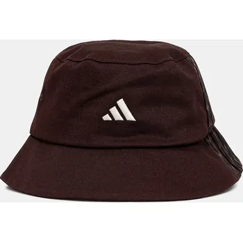 Klobouk Bavlněný klobouk adidas KD2184 hnědá 88X, vel. M/L