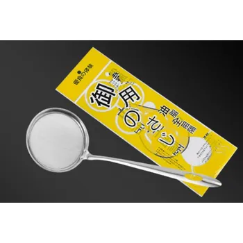 Kuchyňské cedítko z oceli s rukojetí 27x10 cm