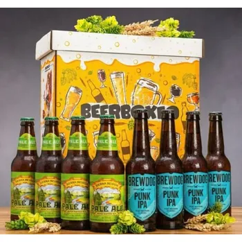 Žertovný předmět Beerboxeo s pivními speciály