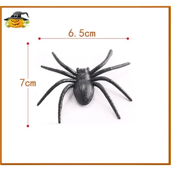 Vánoce HALLOWEN Pavouci 6,5x7 cm - sada 4 ks