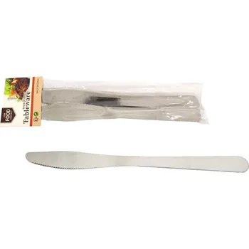 Příbor Hladké příbory Tableware nože 20,5x1,9 cm sada 6 ks (1 ks = 30 g)