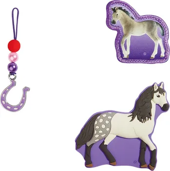 Školní batoh Step by Step Doplňková sada obrázků MAGIC MAGS Schleich Horse Club – Andalusier